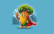 create beautiful and best mango  tree logo