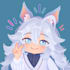 chibi in lineless color style