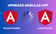upgrade angular app or update angular web application and fix bugs in angular
