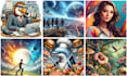 create stunning and professional generative artwork with midjourney ai