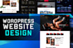 do professional  responsive modern optimized website, landing page design