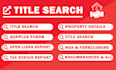 do full above and beyond property title and liens searches