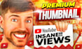 design amazing clickbait youtube thumbnail