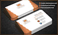create professional luxury business card with qr code