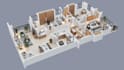provide 2d to 3d floor plan visualizations in 24 hours