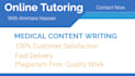 do medical content writing