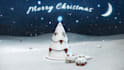 customize happy christmas greetings intro video