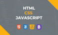 create responsive websites in HTML , CSS and react js