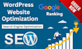 optimize wordpress website with white hat technical ai SEO, GEO