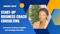 be your business consultant and coach