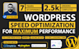 improve and optimize wordpress website loading speed in 24hr