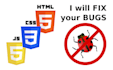 fix bugs in html, css, php, javascript