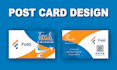 create exceptional business promotional postcard design