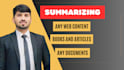 assist in summarizing the content precisely