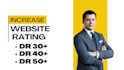 increase ahrefs DR, increase domain rating