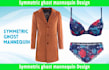 do ghost mannequin fashion design best quality by photoshop