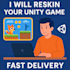 professionally reskin your unity or android game with custom graphics and sounds