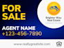 design a custom real estate yard sign