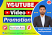 do organic youtube video promotion