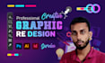 do graphic design, or redesign work
