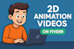 create professional 2d animated explainer video