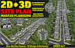 design 2d and 3d site plans