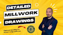 do highest quality millwork shop drawings, fabrication drawings