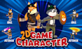 do character design sprite sheet animation