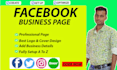 professionally create and setup facebook business page
