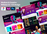 do UI design, UI UX design, website UI UX design on figma