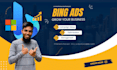 setup and manage bing PPC ads campaign for generating sales