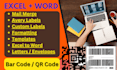 create mail merge, templates, labels and document formatting