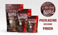 design food pouch packaging and stand up pouch design
