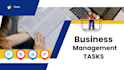 help with business management tasks