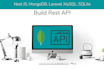 build rest API using nest js and mongodb or mysql
