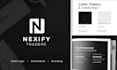 do sleek logo and brand book design