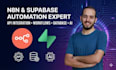 use n8n and supabase to build your ai website, ai chatbot, and ai voice agent