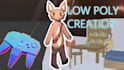 create cute low poly characters for your game or printing