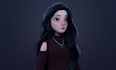 create stylized 3d  character in blender