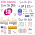 design an infographic type save the date for your wedding