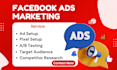 be your facebook ads manager for leads generation