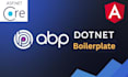 develop asp net boilerplate, abp framework, asp dot net core, angular web app