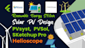 do solar pv system design and layouts