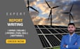 write all renewable energy articles and reports