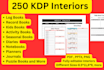 format 250 book designs interior paperback amazon kdp ebook