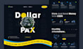 crypto and web3 UI UX landing page design
