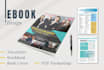canva ebook design, workbook cover, lead magnet and formatting design