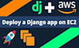 deploy your django website to AWS server ec2, rds, s3