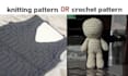 write crochet or knitting pattern