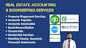 do real estate accounting and bookkeeping on buildium, appfolio, quickbooks